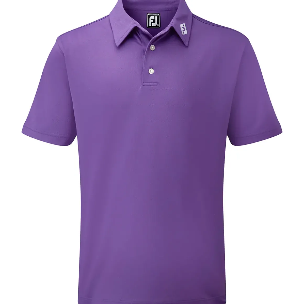 FootJoy Men's Stretch Pique Solid Colour Golf Polo Shirt