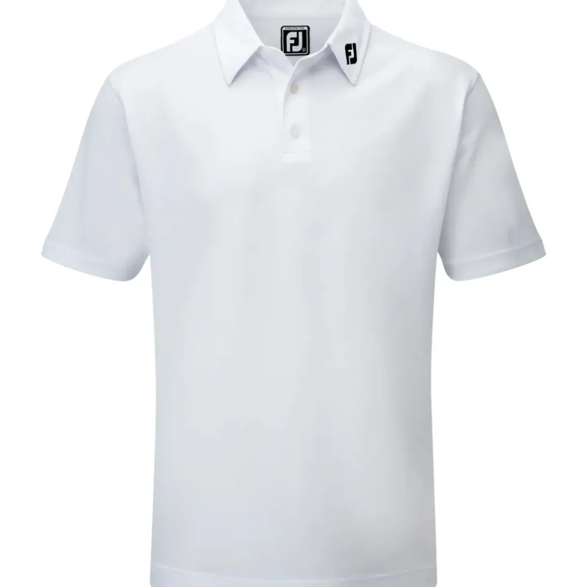 FootJoy Men's Stretch Pique Solid Colour Golf Polo Shirt