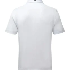FootJoy Men's Stretch Pique Solid Colour Golf Polo Shirt