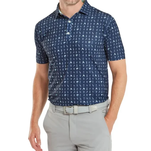 FootJoy Men's 19th Hole Lisle Golf Polo Shirt