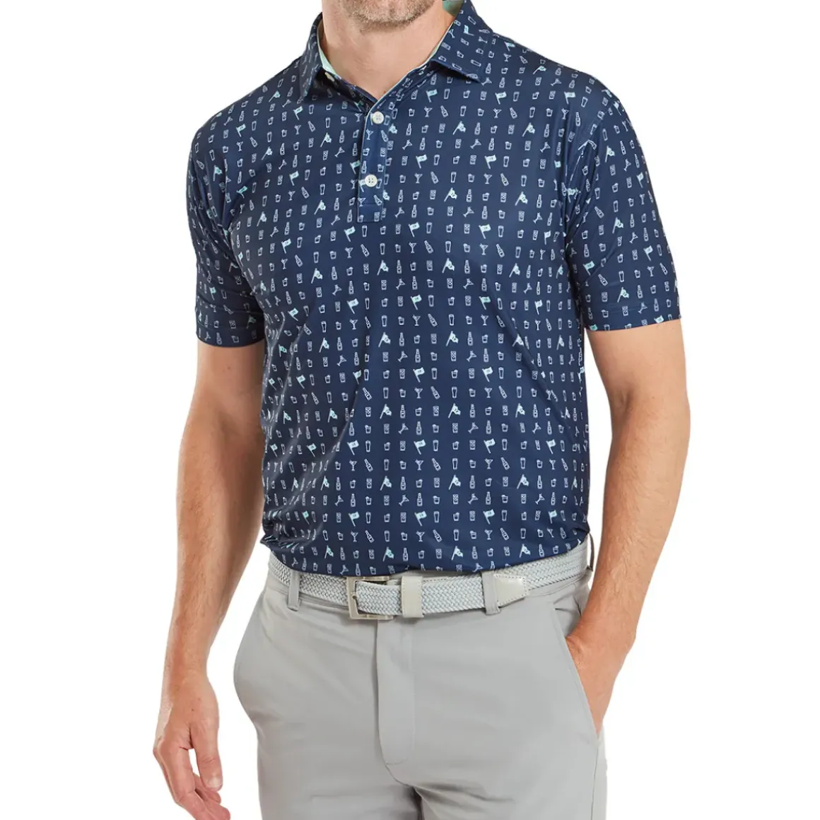 FootJoy Men's 19th Hole Lisle Golf Polo Shirt