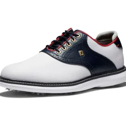 FootJoy Men's Traditions Waterproof Spiked Golf Shoes
