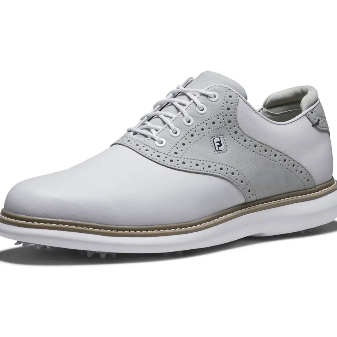 FootJoy Men's Traditions Waterproof Spiked Golf Shoes