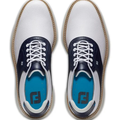 FootJoy Men's Traditions Waterproof Spiked Golf Shoes