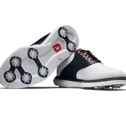 FootJoy Men's Traditions Waterproof Spiked Golf Shoes