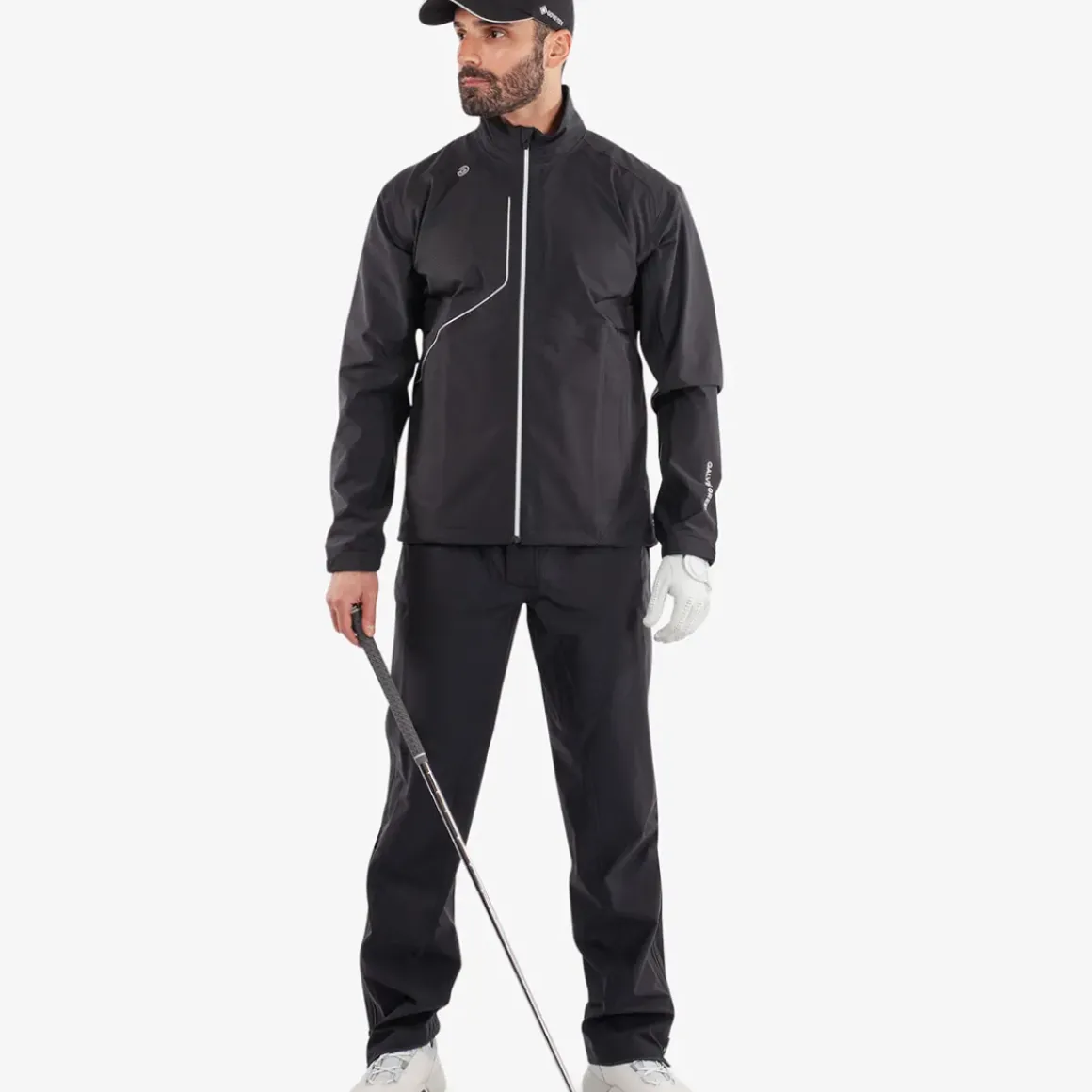 Galvin Green Men's Ames Pertex Waterproof Full Zip Golf Jacket