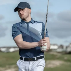 Galvin Green Men's Macoy Stripe Golf Polo Shirt