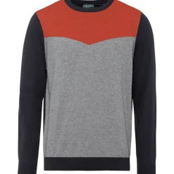 GOLFINO Men's Chevron Golf Midlayer