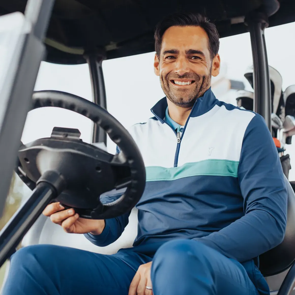 GOLFINO Men's Tech Golf Midlayer