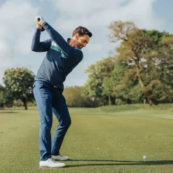 GOLFINO Men's Tech Golf Midlayer