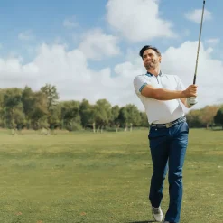 GOLFINO Men's UV Tech Golf Polo Shirt
