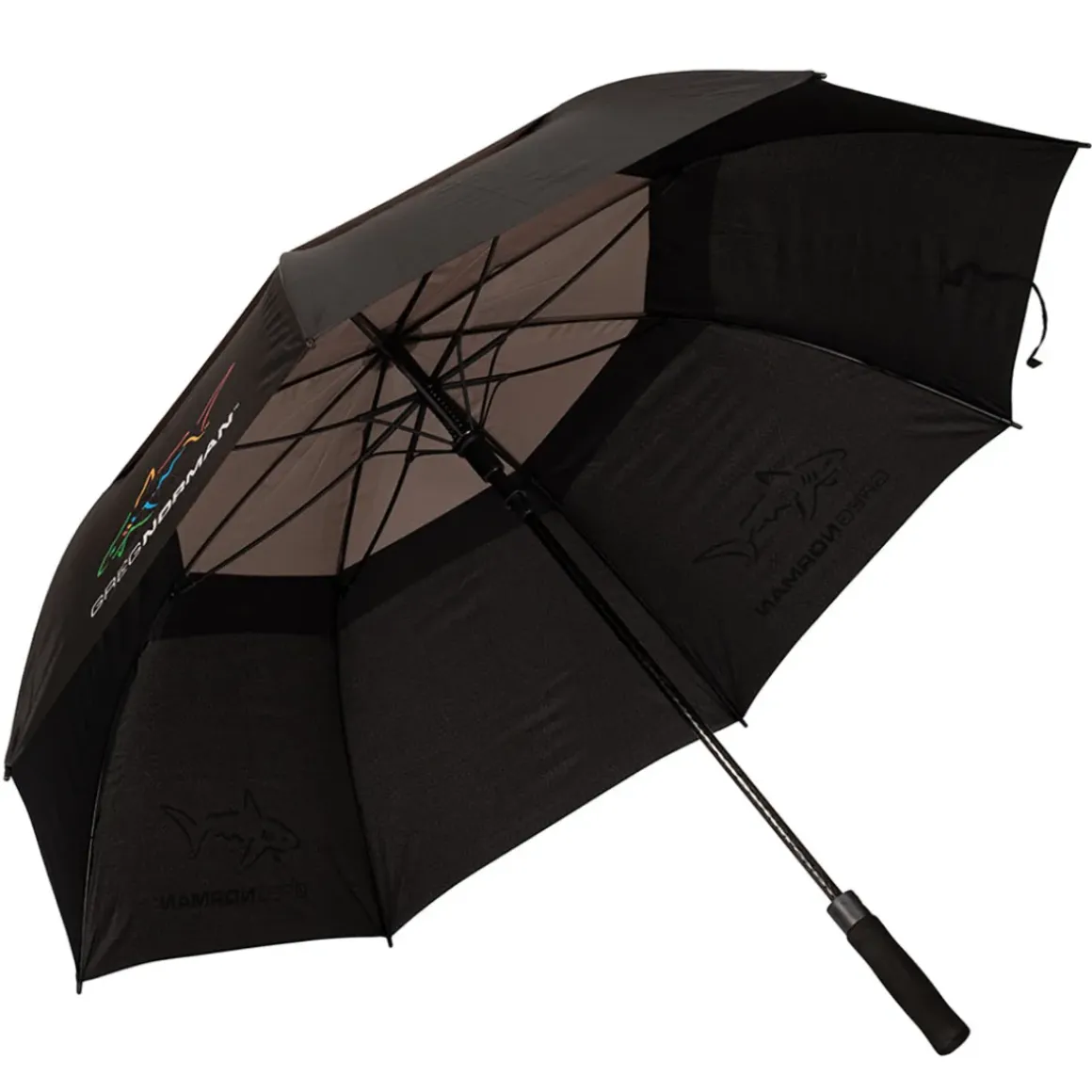 Greg Norman Dual Canopy 62" Golf Umbrella