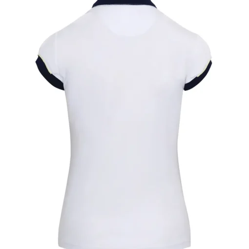 Greg Norman Ladies Nikki ML75 Stretch Capped Sleeve Golf Polo Shirt