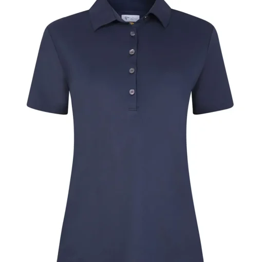 Greg Norman Ladies Shark Logo Golf Polo Shirt