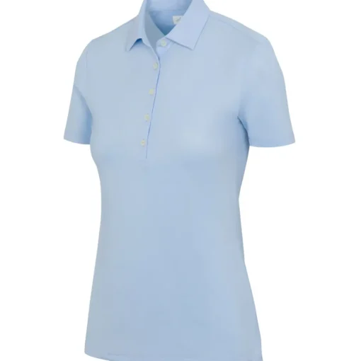 Greg Norman Ladies Shark Logo Golf Polo Shirt