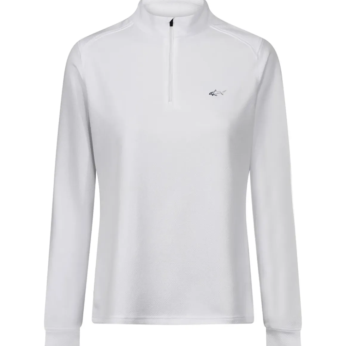 Greg Norman Ladies Textured Quarter Zip Midlayer
