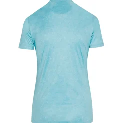 Greg Norman Ladies Tropical Menagerie Zip Golf Polo Shirt