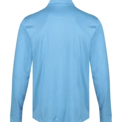 Greg Norman Men's Heathered Half Zip Mock Golf Midlayer