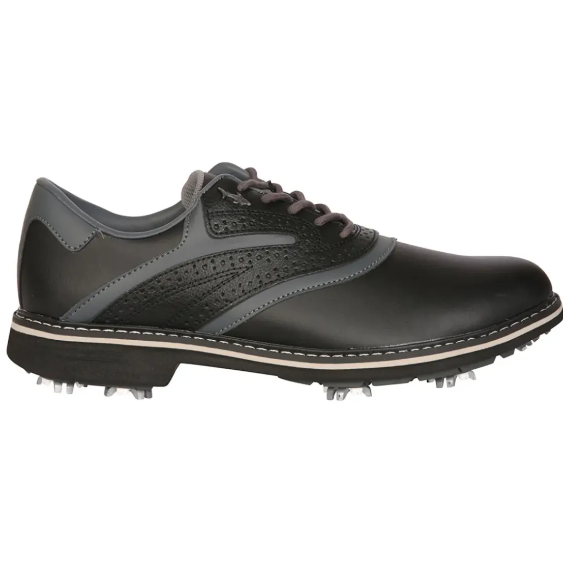 Greg Norman Men's Isa Tour Waterproof Spiked Golf Shoes