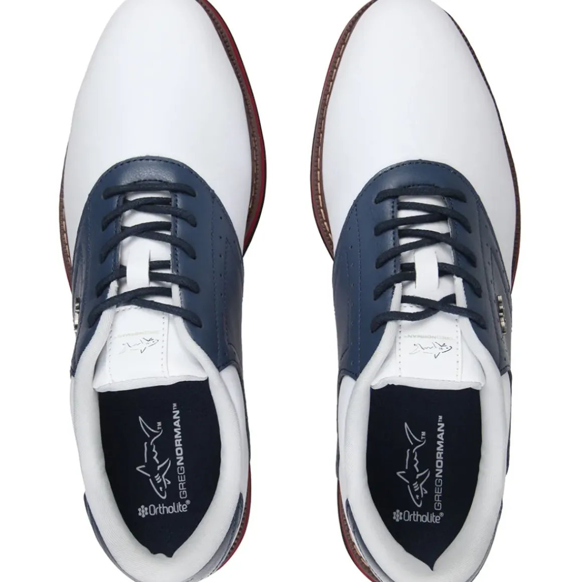 Greg Norman Men's Isa Tour 2 Waterproof Spikeless Golf Shoes