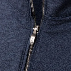 Greg Norman Men's Logo Half Zip Golf Midlayer