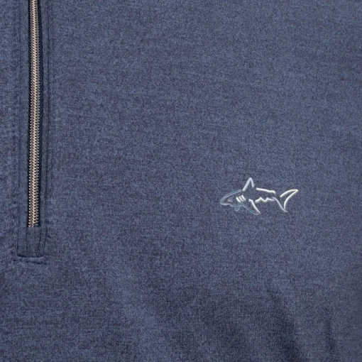 Greg Norman Men's Logo Half Zip Golf Midlayer