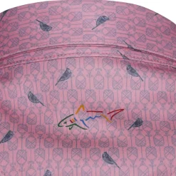 Greg Norman Men's Love Birds Print Golf Polo Shirt