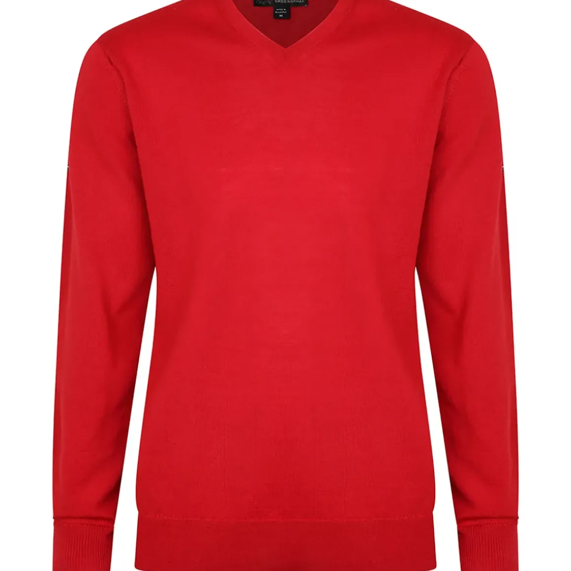 Greg Norman Men's Merino V Neck Golf Sweater
