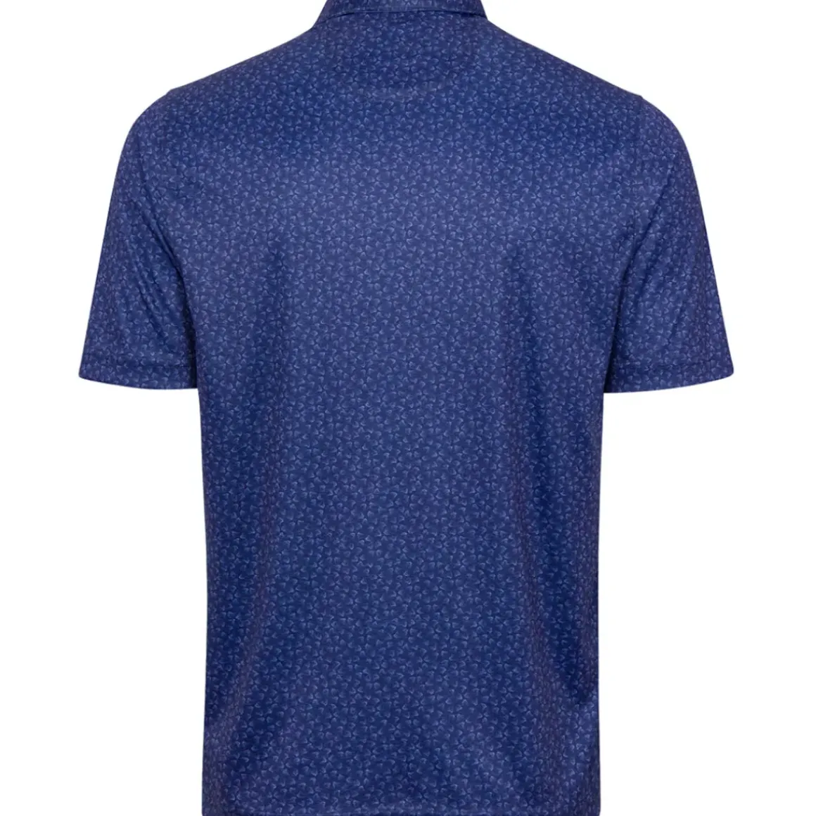 Greg Norman Men's ML75 Shark Fin Print Golf Polo Shirt