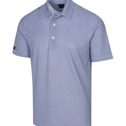 Greg Norman Men's Pie Foulard Golf Polo Shirt