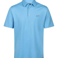Greg Norman Men's Shark Logo Golf Polo Shirt