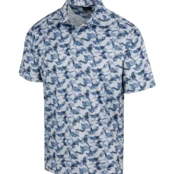 Greg Norman Men's Shark Shiver Golf Polo Shirt