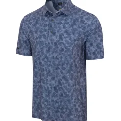 Greg Norman Men's Solitaire ML75 Stretch Golf Polo Shirt