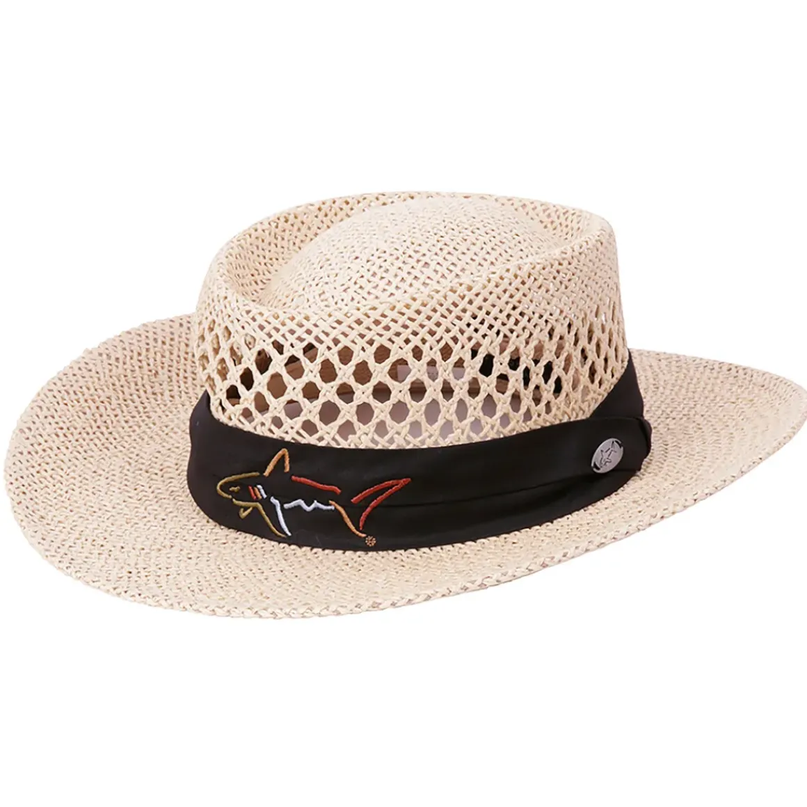 Greg Norman Men's Straw Golf Hat