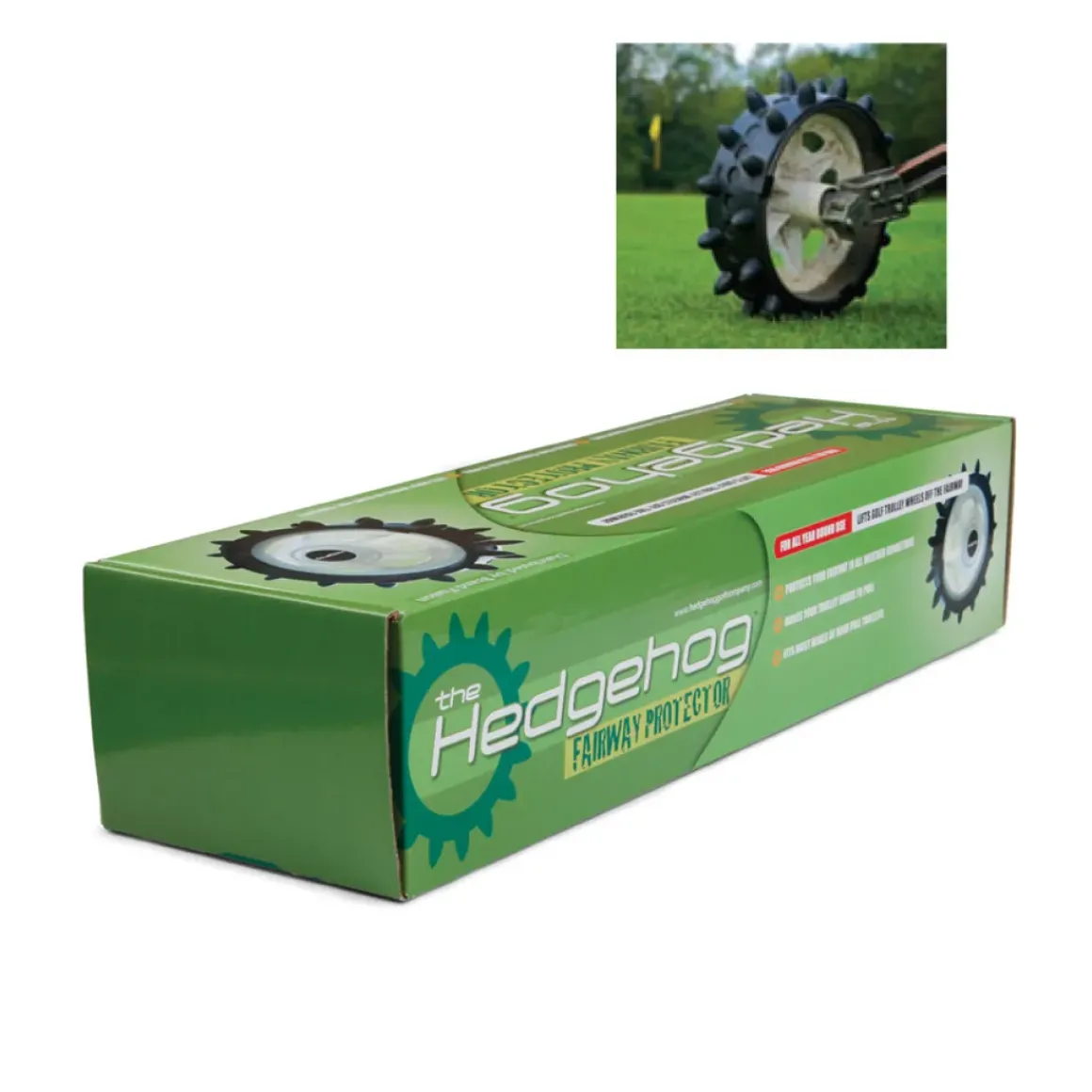 Hedgehog 10" Golf Wheel Sleeve Kit