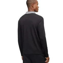 Hugo Boss Men's Plisy 1 Long Sleeve Golf Polo Shirt