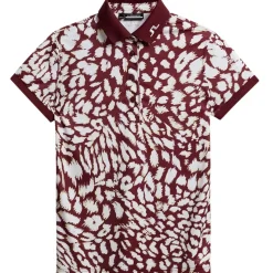 J.Lindeberg Ladies Tour Tech Print Golf Polo Shirt