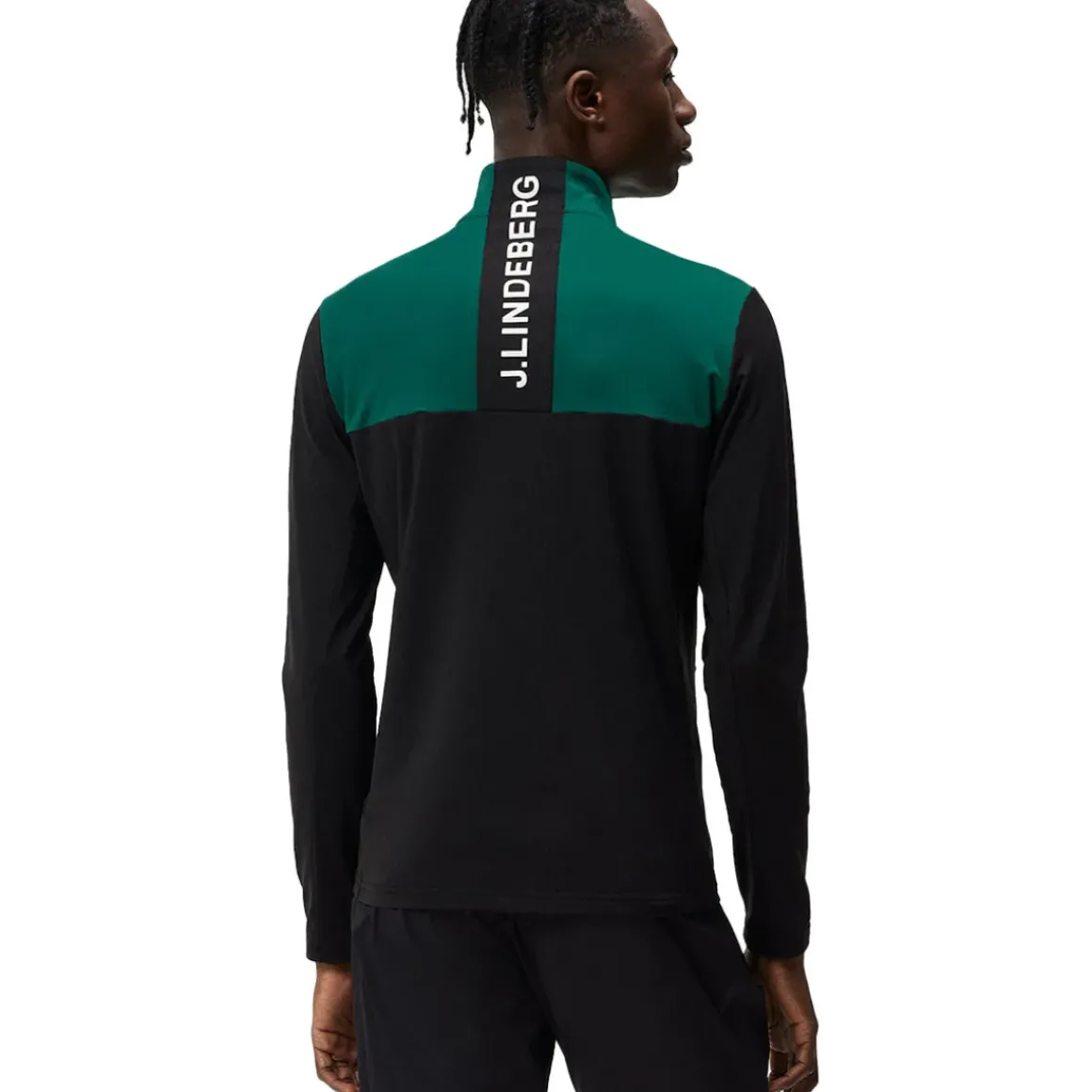 J.Lindeberg Men's Banks Full Zip Golf Midlayer