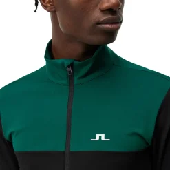 J.Lindeberg Men's Banks Full Zip Golf Midlayer
