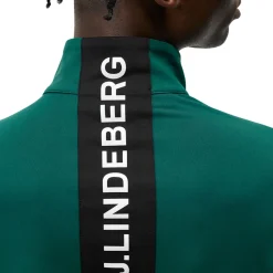 J.Lindeberg Men's Banks Full Zip Golf Midlayer