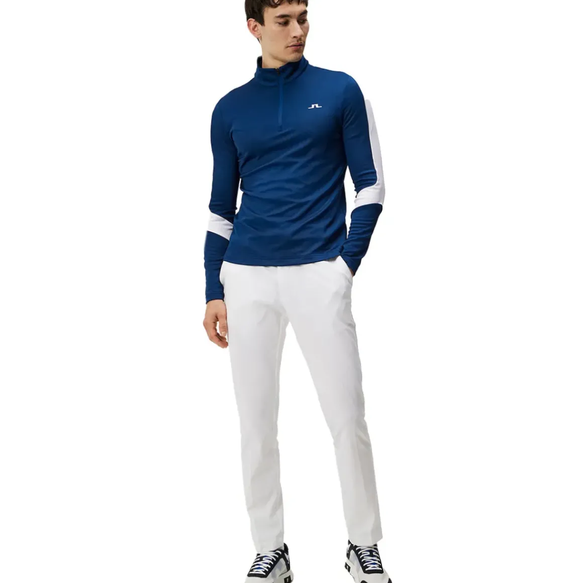 J.Lindeberg Men's Carl Half Zip Golf Mid Layer