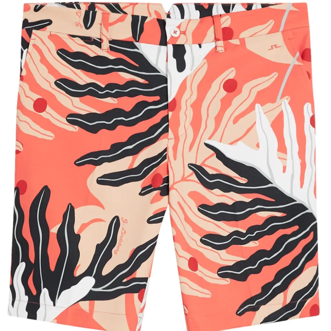 J.Lindeberg Men's Eloy Print Golf Shorts