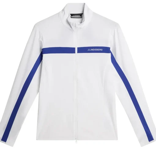 J.Lindeberg Men's Jarvis Stripe Golf Mid Layer