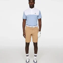 J.Lindeberg Men's Keenan Colorblock Golf Polo Shirt
