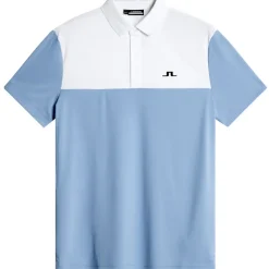 J.Lindeberg Men's Keenan Colorblock Golf Polo Shirt