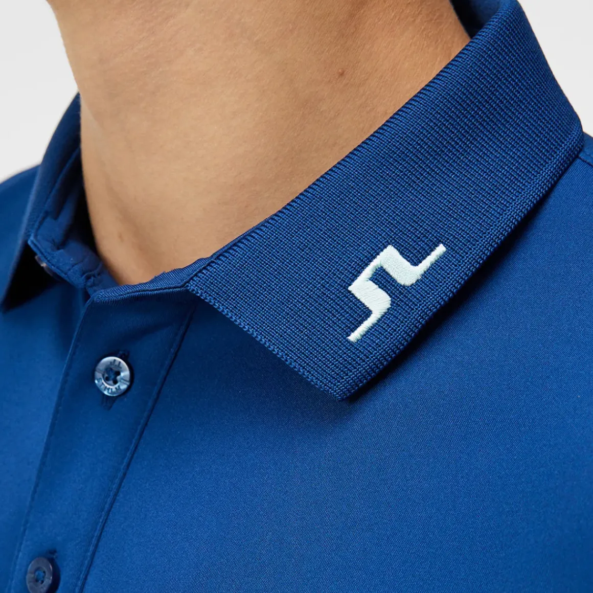 J.Lindeberg Men's KV Reg Fit Print Golf Polo Shirt