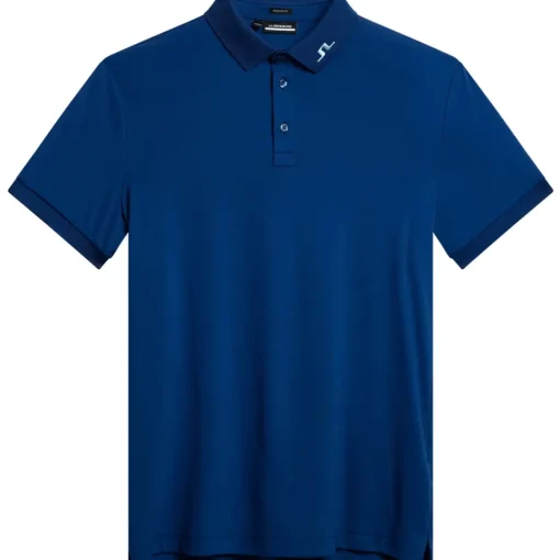 J.Lindeberg Men's KV Reg Fit Print Golf Polo Shirt