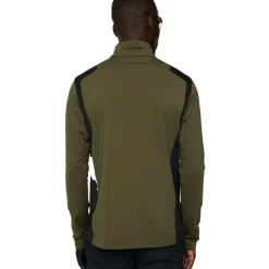 J.Lindeberg Men's Lukas Quarter Zip Golf Mid Layer
