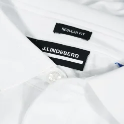 J.Lindeberg Men's Sebastian Chest Stripe Golf Polo Shirt