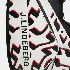 J.Lindeberg Print Golf Staff Bag